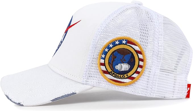 NASA Worm Logo Cool Baseball Cap