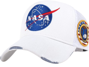 NASA Worm Logo Cool Baseball Cap